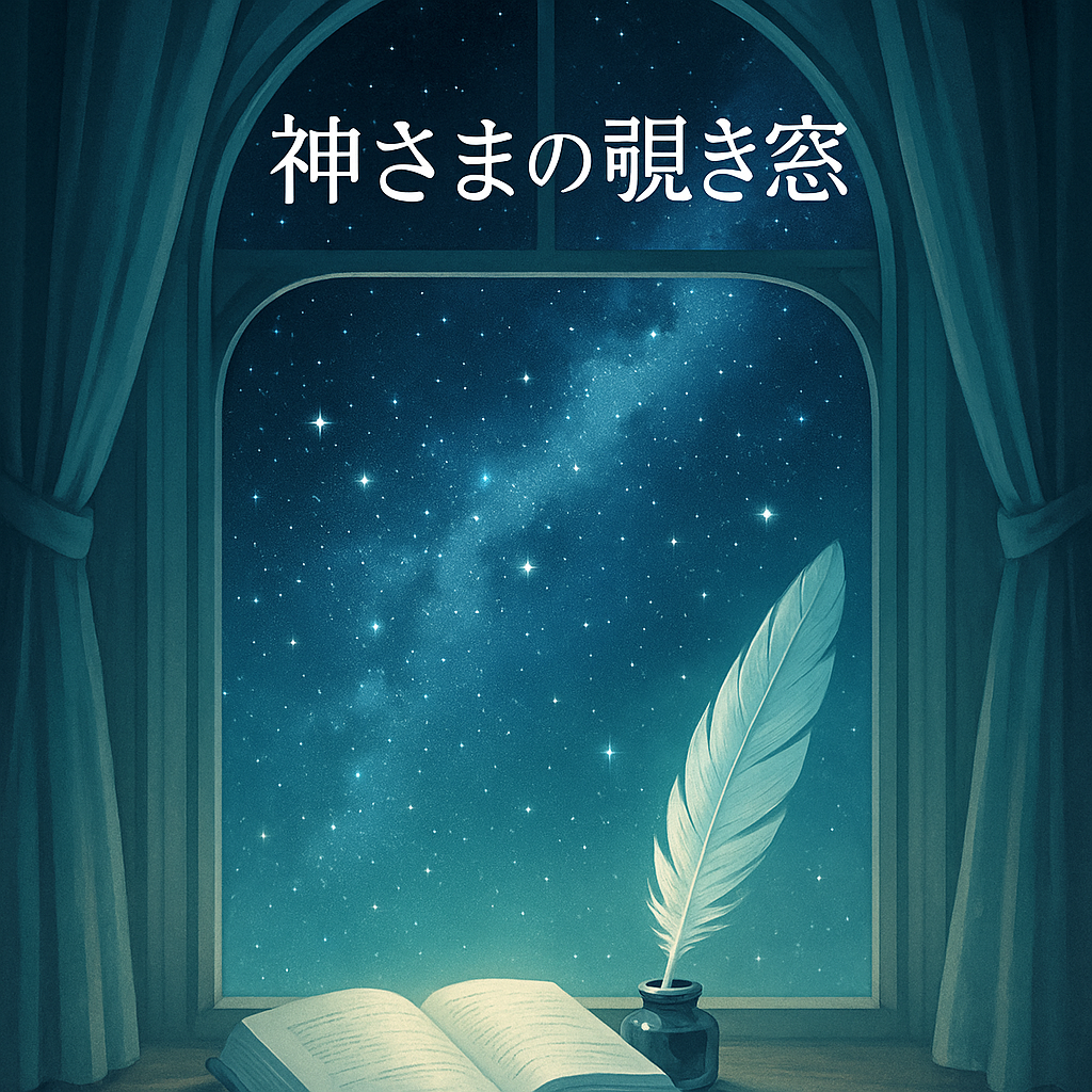 YouTubeチャンネル『神さまの覗き窓』を始めました――高次存在の贈り物シリーズ